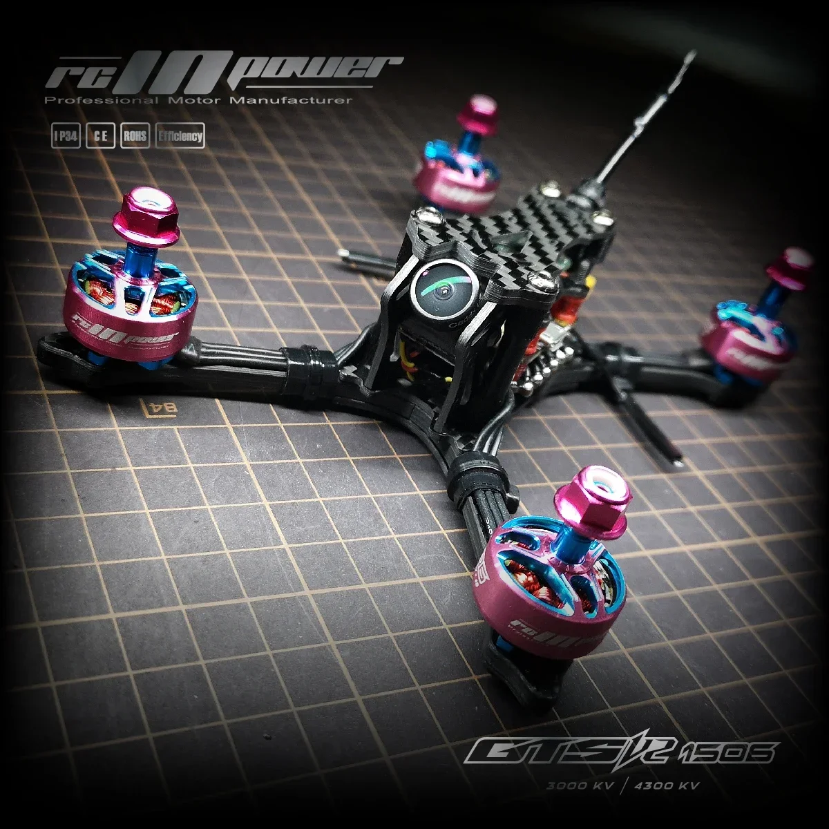 RCINPOWER GTS V2 1506 Brushles – Drone Battery 4S recenzja i cena