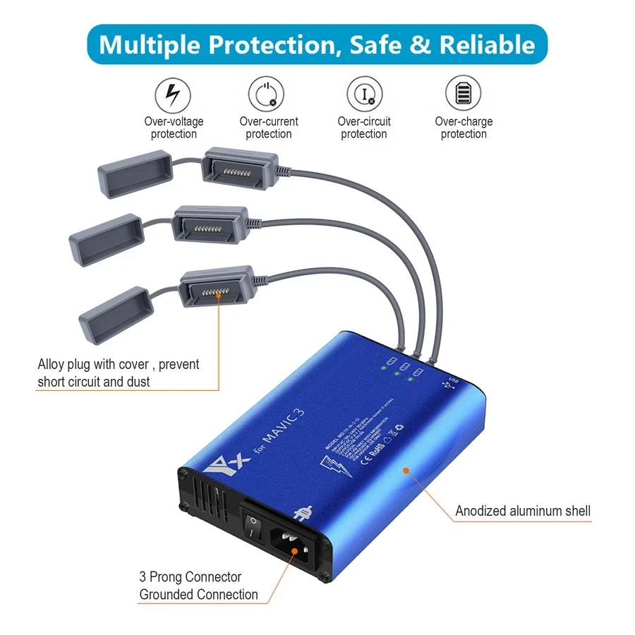 Battery Charger Hub 5in1 Charg – Drone Battery Smart recenzja i cena