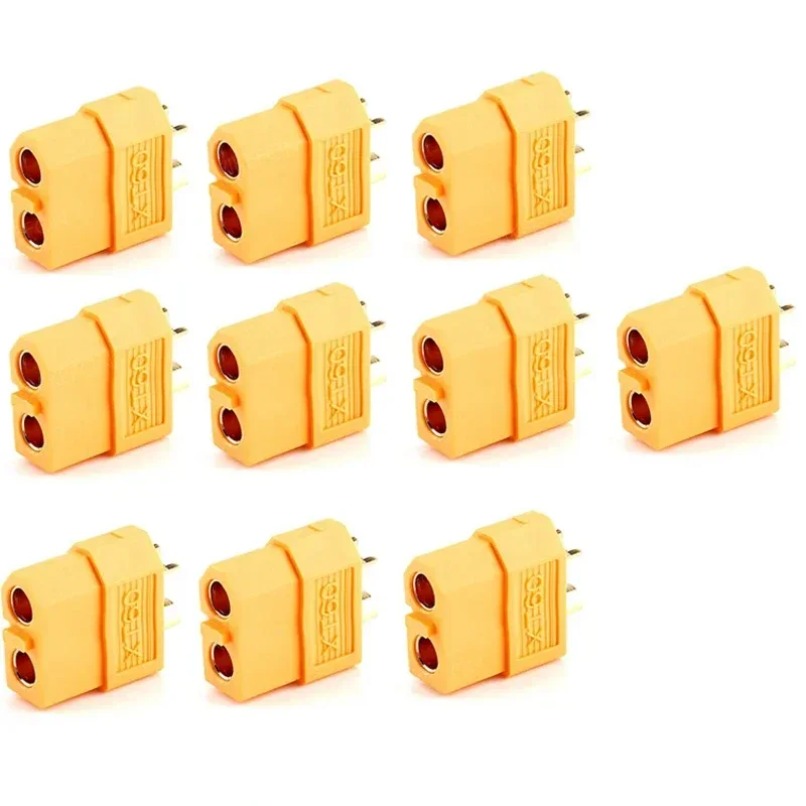 XT60 Bullet Connectors Male Fe – Drone Battery Connector recenzja i cena