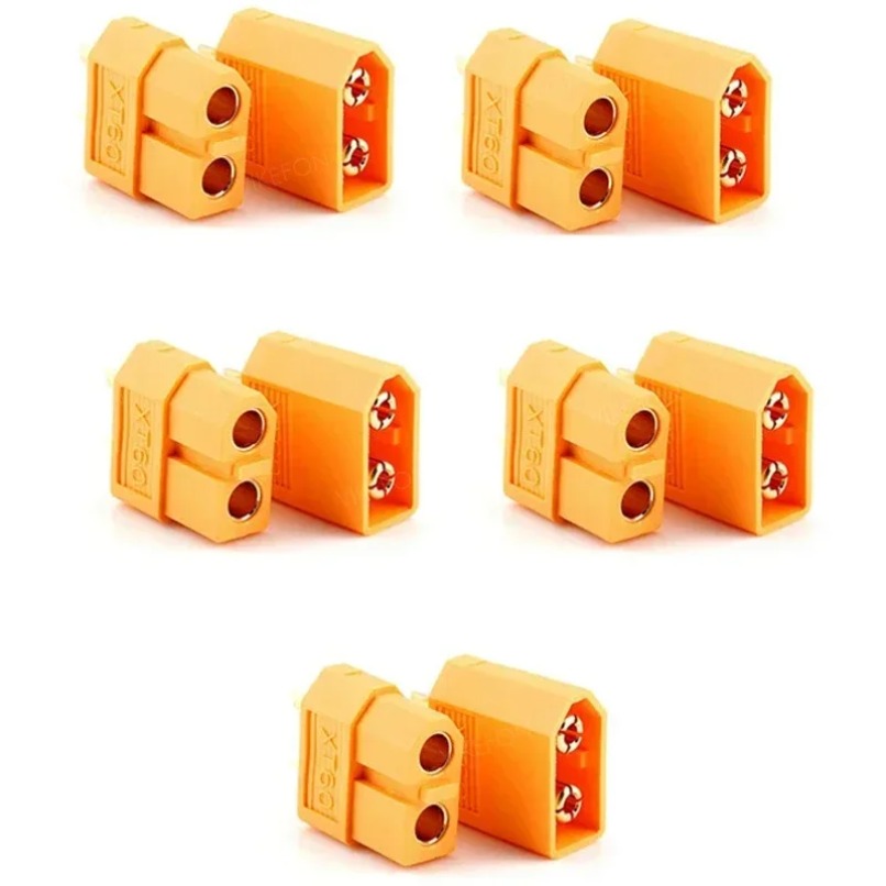 XT60 Bullet Connectors Male Fe – Drone Battery Connector recenzja i cena