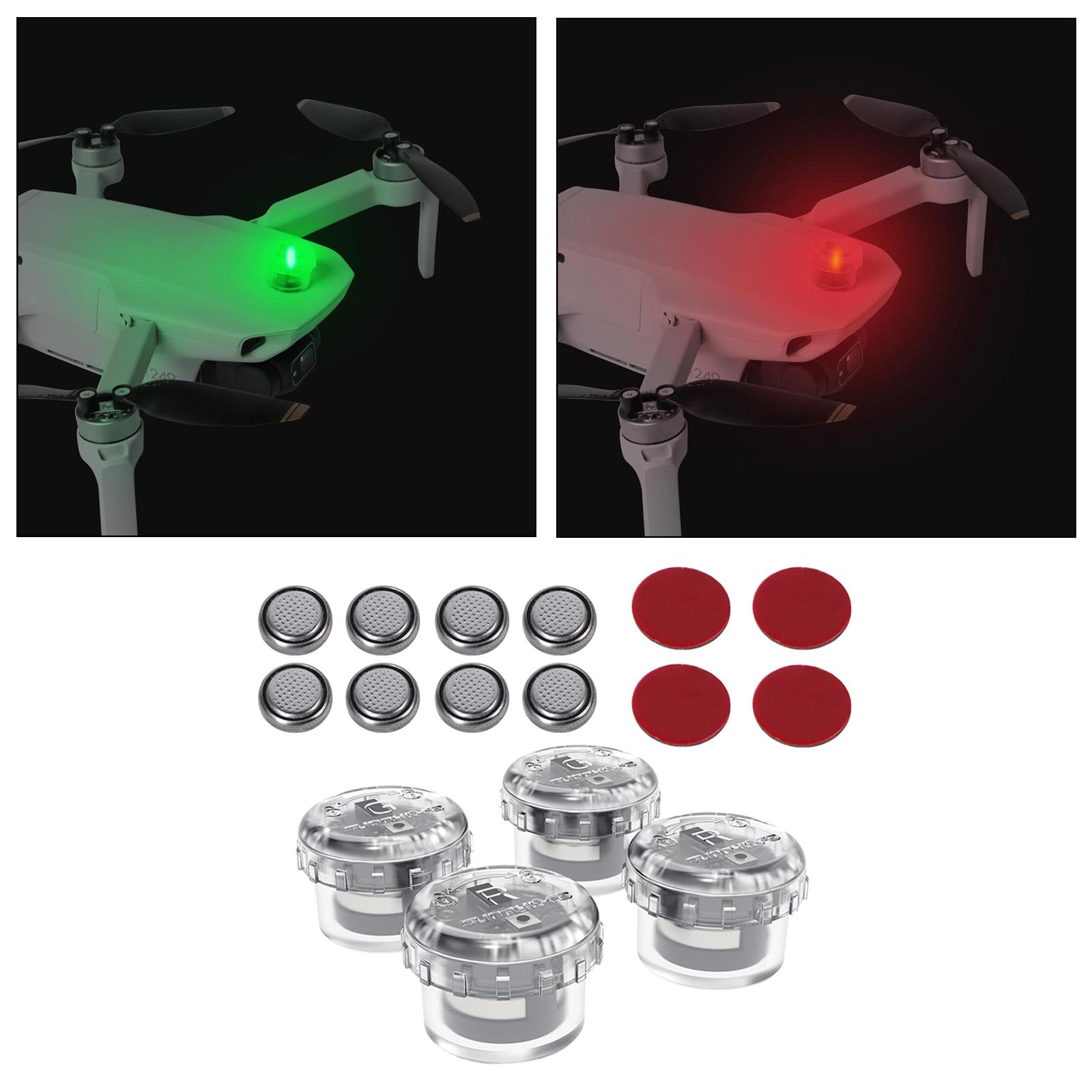 4x LED Night Flight Light Sign – Drone Battery Alarm recenzja i cena