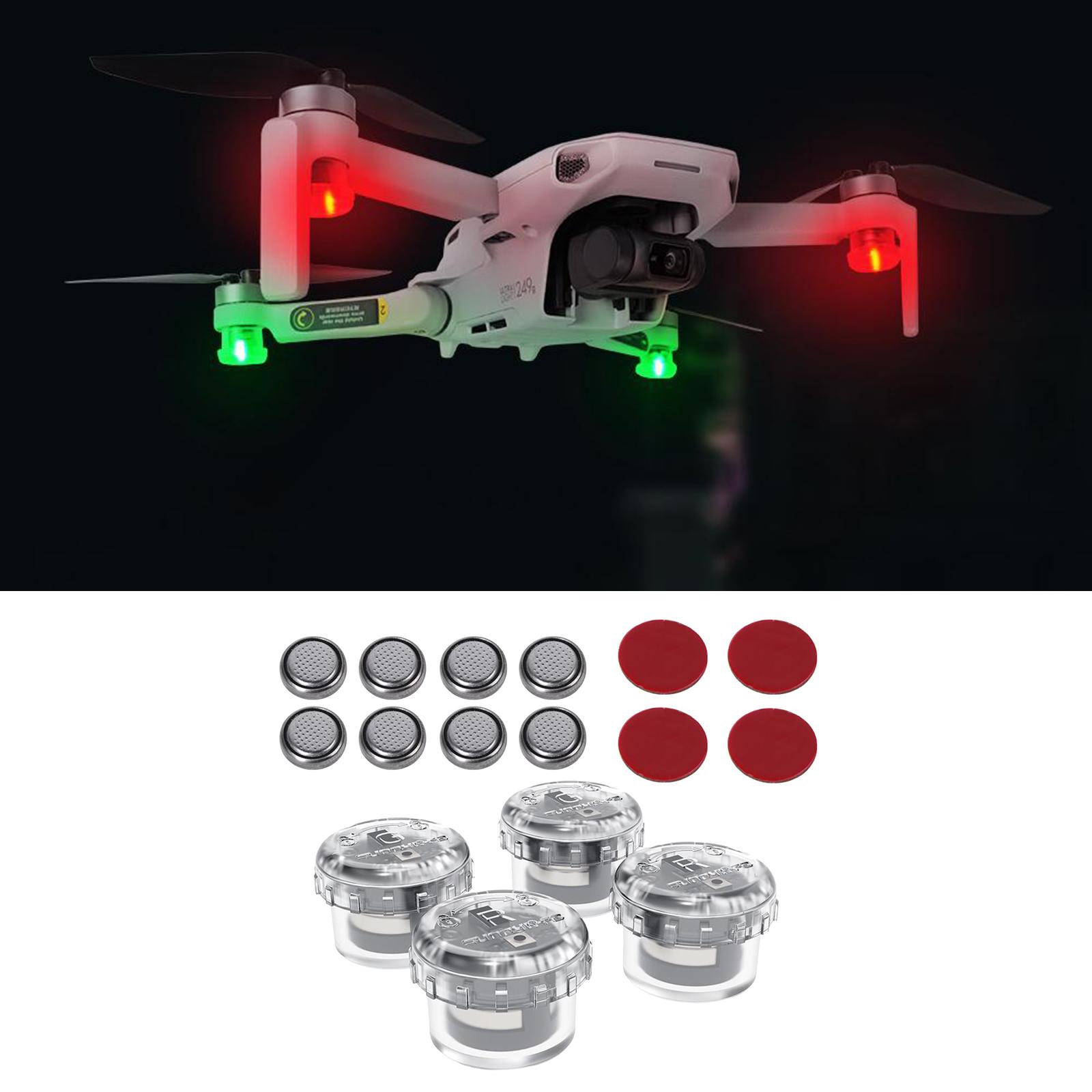 4x LED Night Flight Light Sign – Drone Battery Alarm recenzja i cena