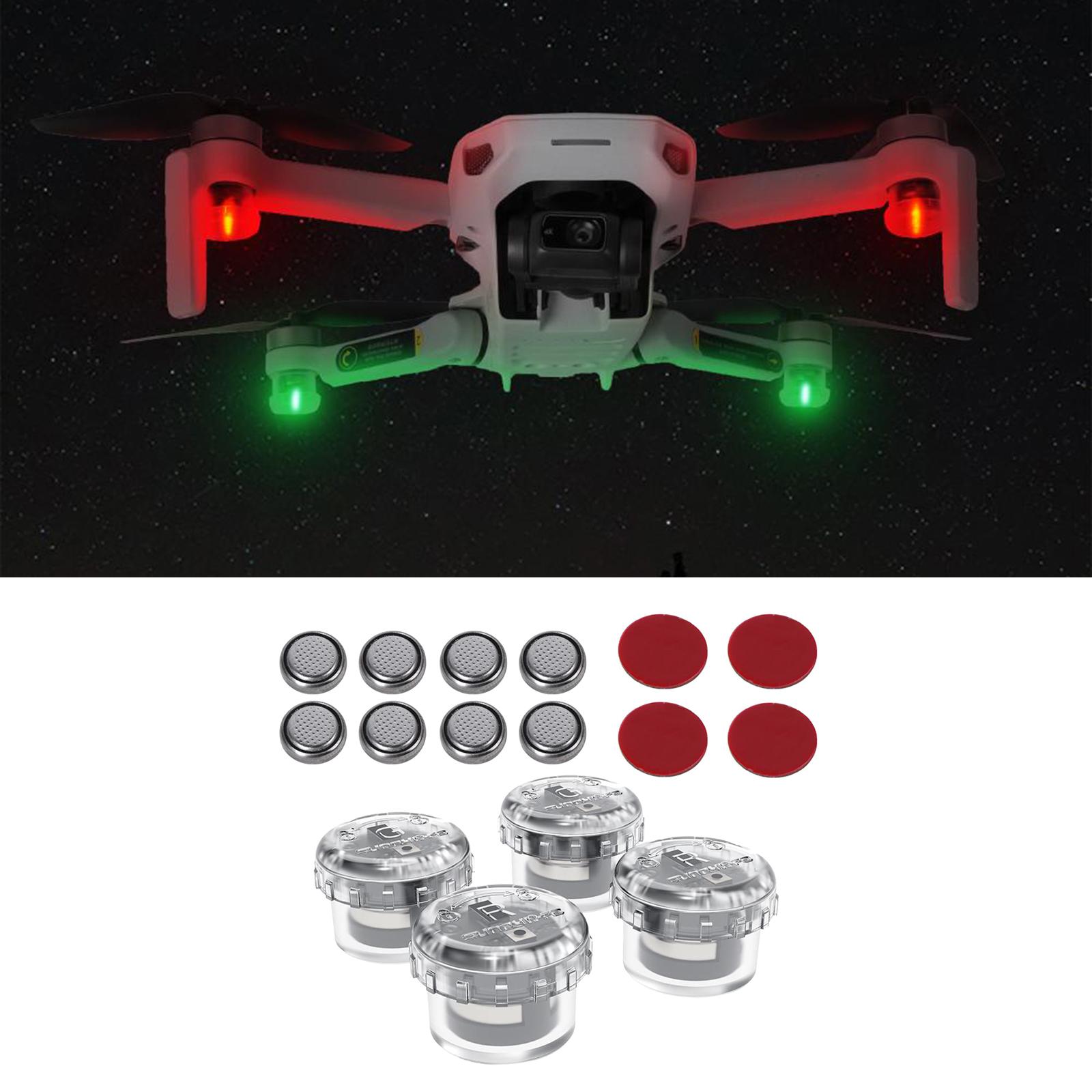 4x LED Night Flight Light Sign – Drone Battery Alarm recenzja i cena