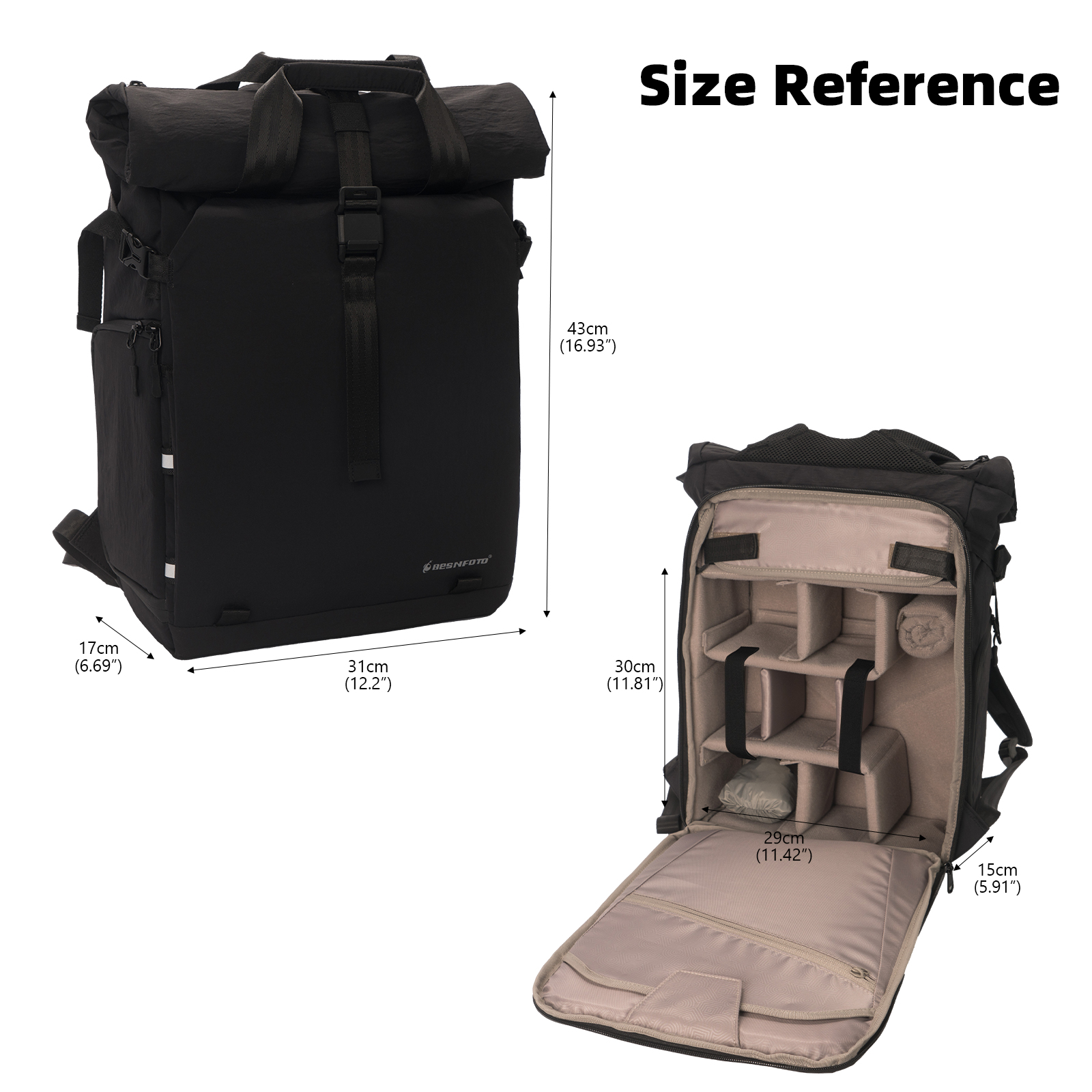 Besnfoto Professional Camera B – Drone Battery Bag recenzja i cena