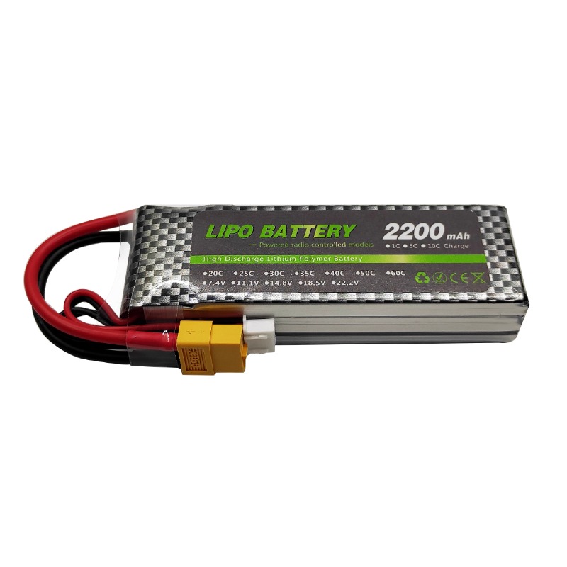 2S/3S 7.4V/11.1V 1100/2200mAh  – Drone Battery 3S recenzja i cena