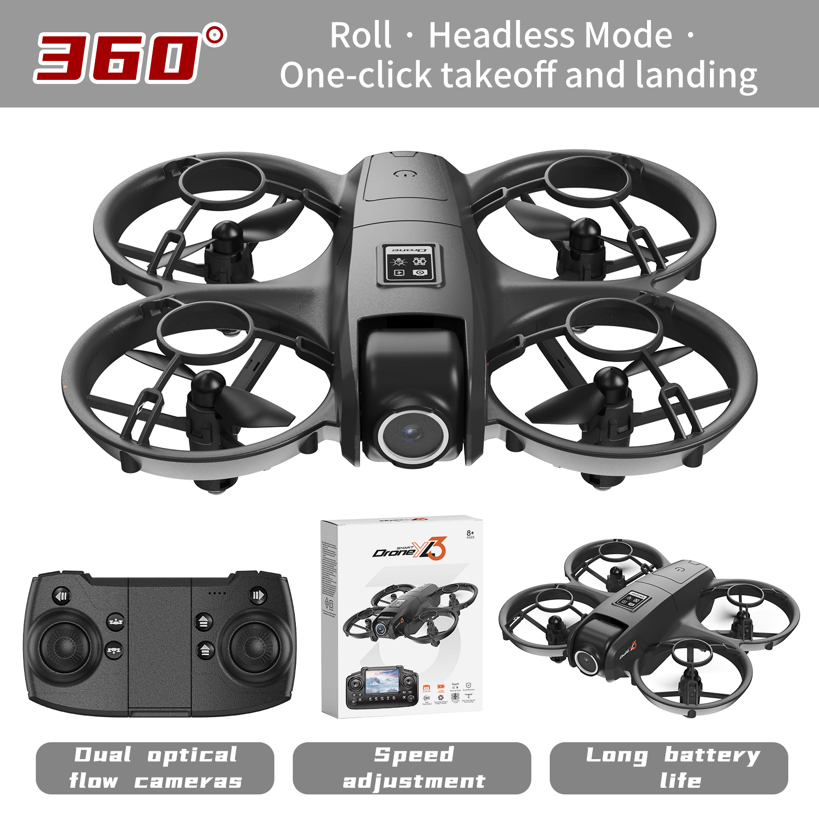 YL3 Remote-Controlled Drone wi – Drone Battery Case recenzja i cena