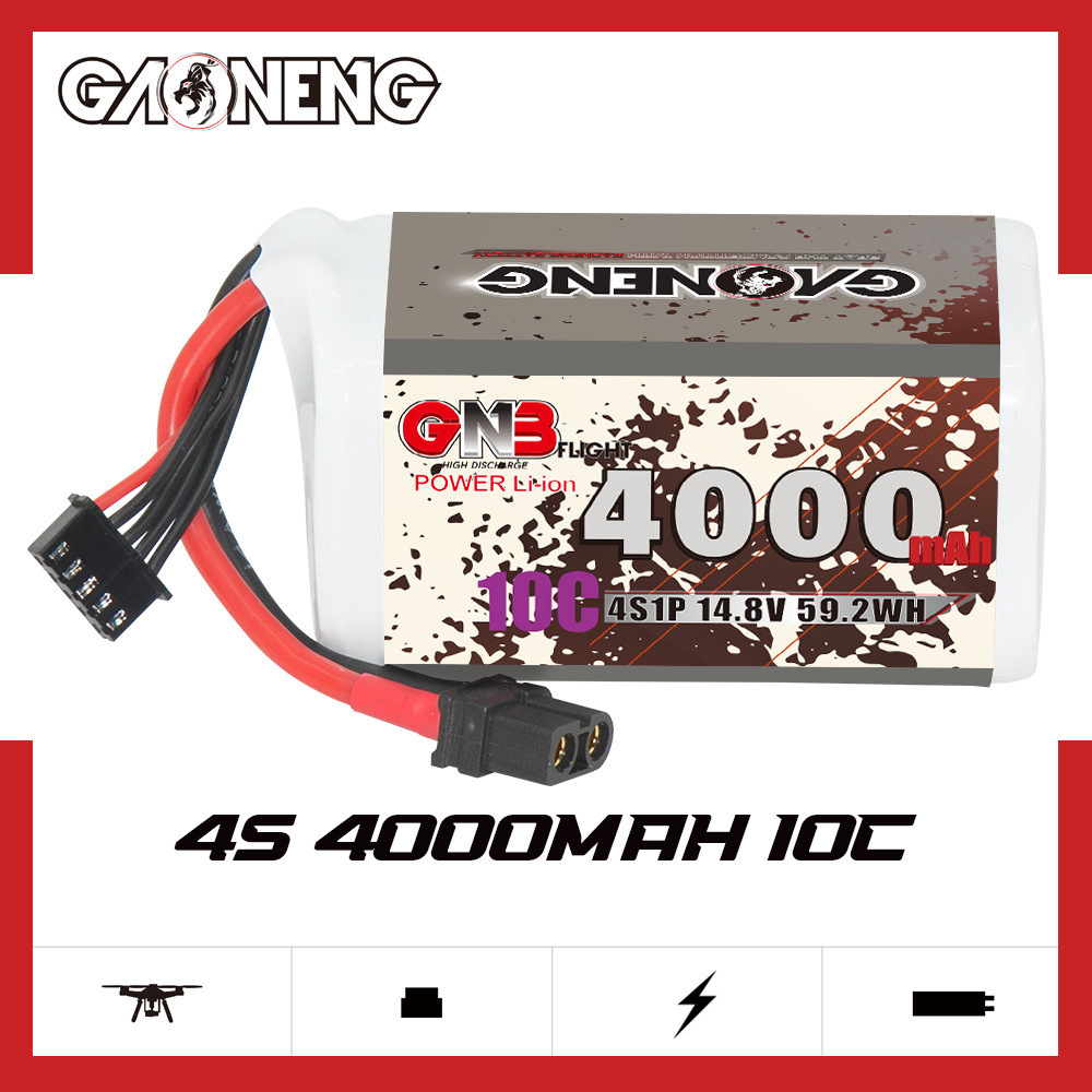 GNB 4000mAh 4S 14.8V 10C 20C W – Drone Battery Li-Ion recenzja i cena
