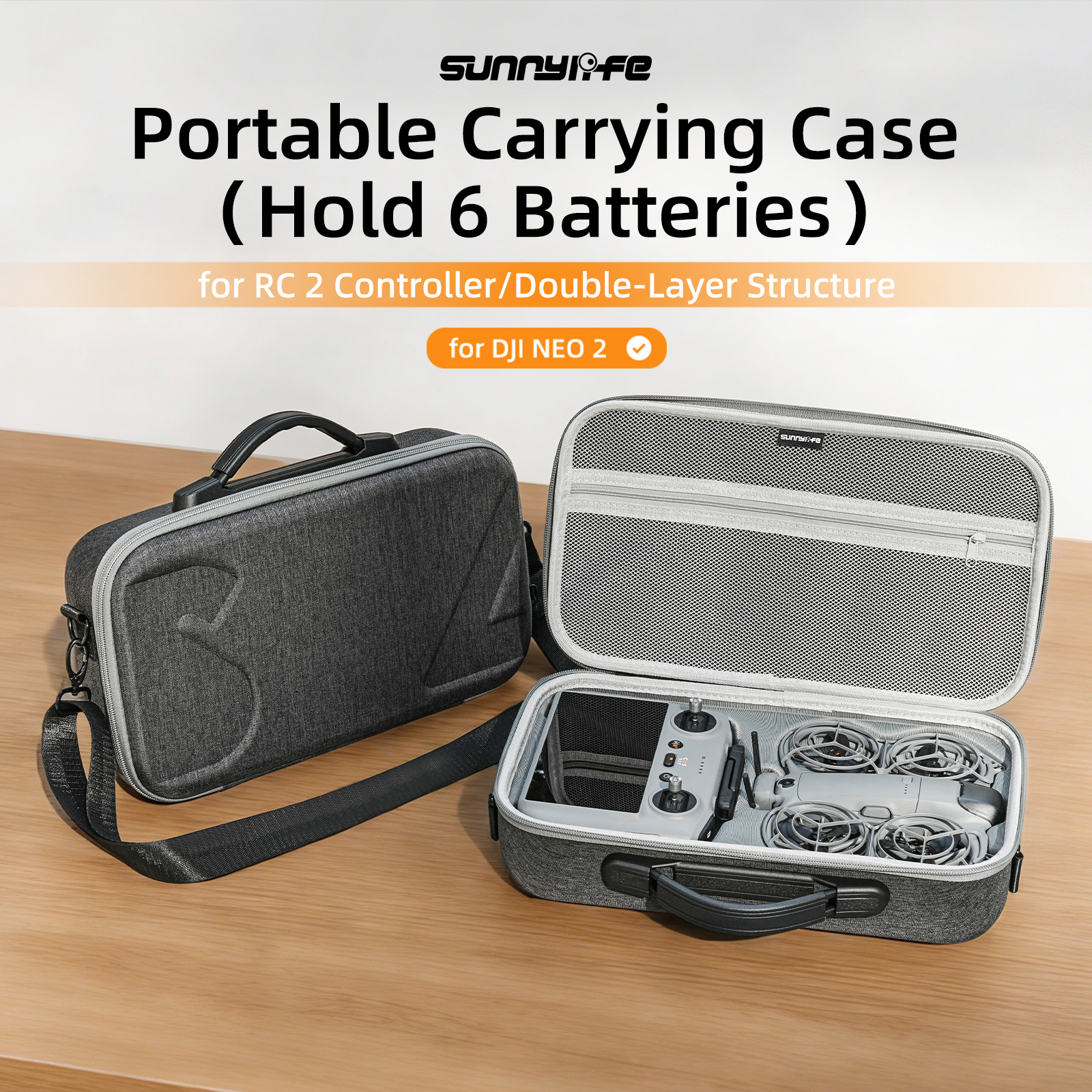Carrying Case for DJI NEO 2 Dr – Drone Battery Bag recenzja i cena