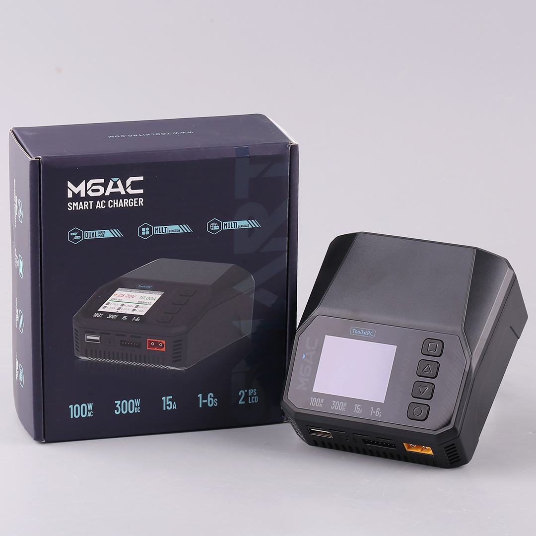ToolkitRC M6AC 15A 300W Multif – Drone Battery 6S recenzja i cena