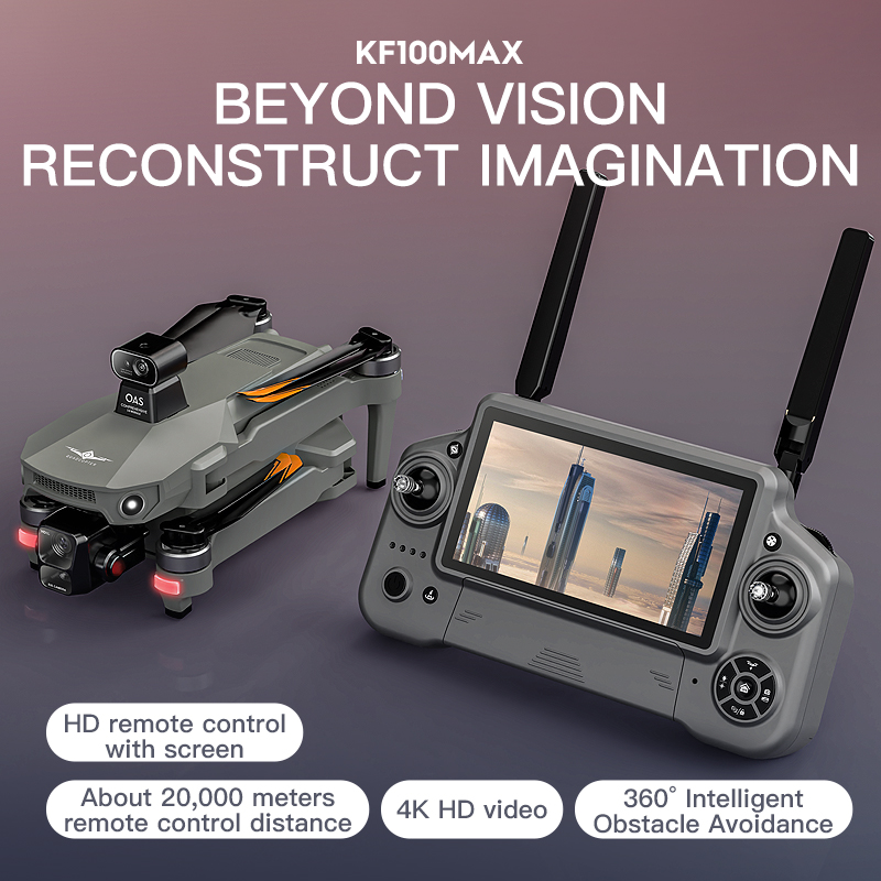SJRC KF100 MAX 8K UHD Photo HD – Drone Battery Box recenzja i cena