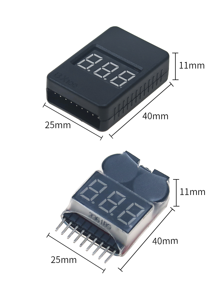 1-8S Battery Voltage Tester Al – Drone Battery Alarm recenzja i cena