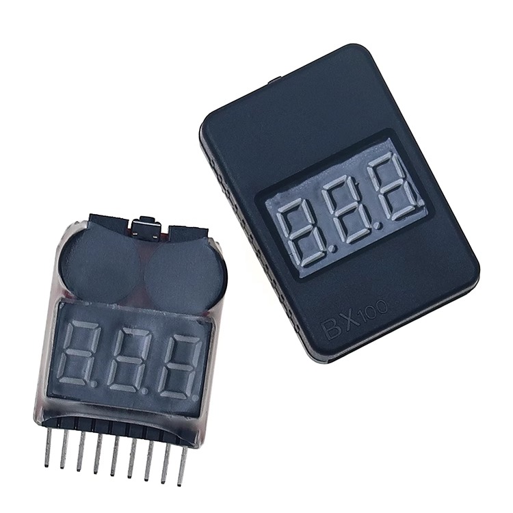 1-8S Battery Voltage Tester Al – Drone Battery Alarm recenzja i cena
