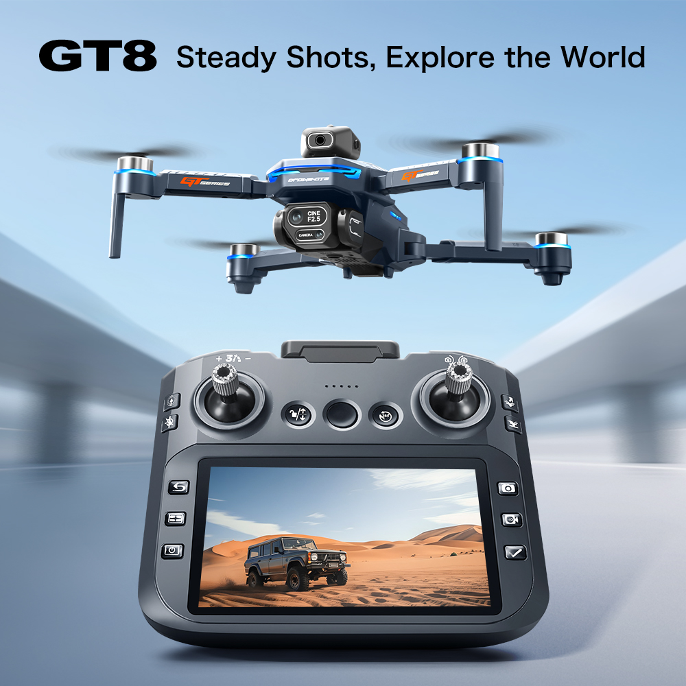 GT8 Obstacle Avoidance Aerial  – Drone Battery Case recenzja i cena