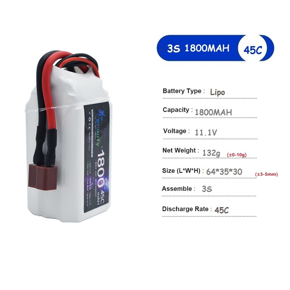 11.1V LiPo Battery 3S 1500mah  – Drone Battery Li-Ion recenzja i cena