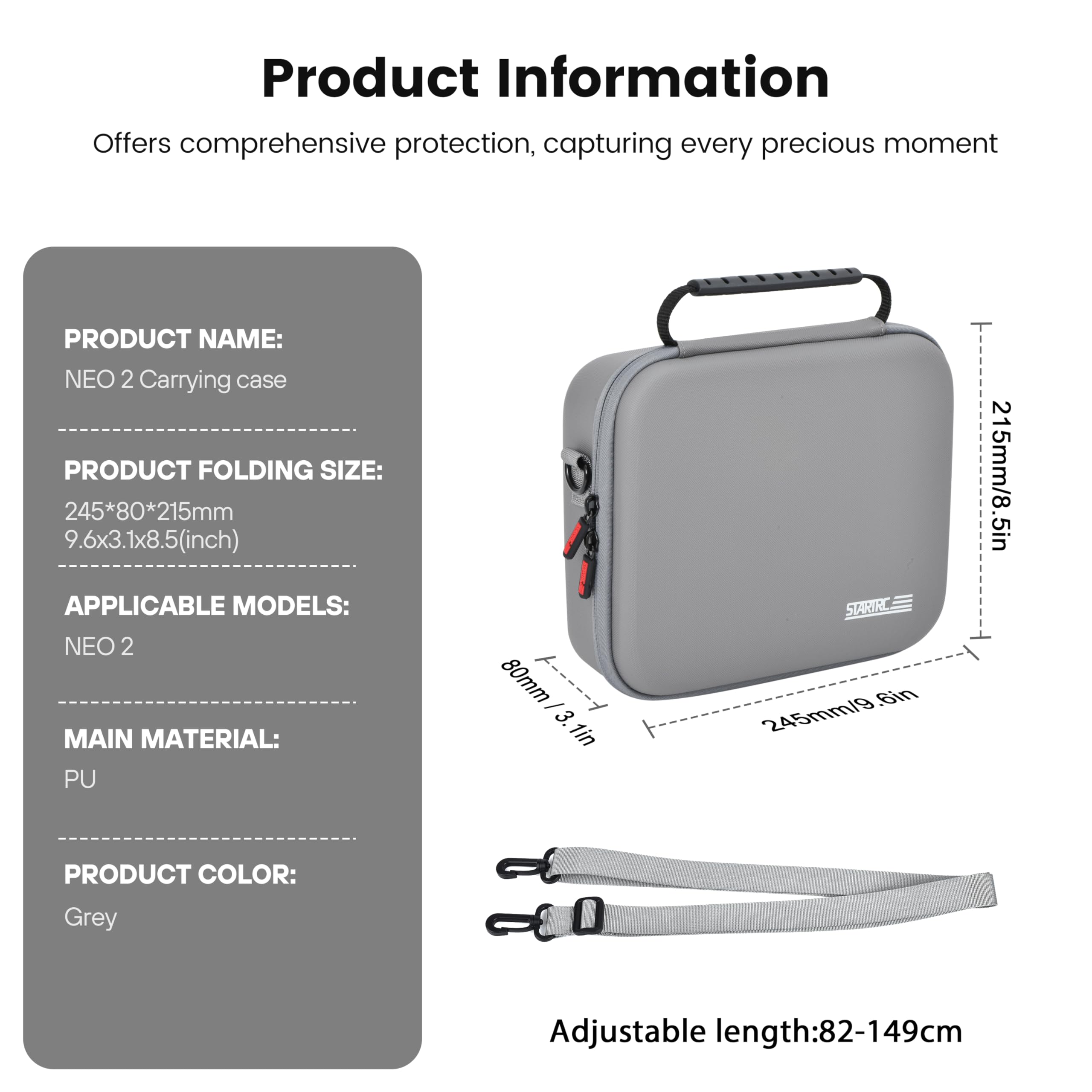 Neo 2 Portable PU Shoulder Bag – Drone Battery Bag recenzja i cena