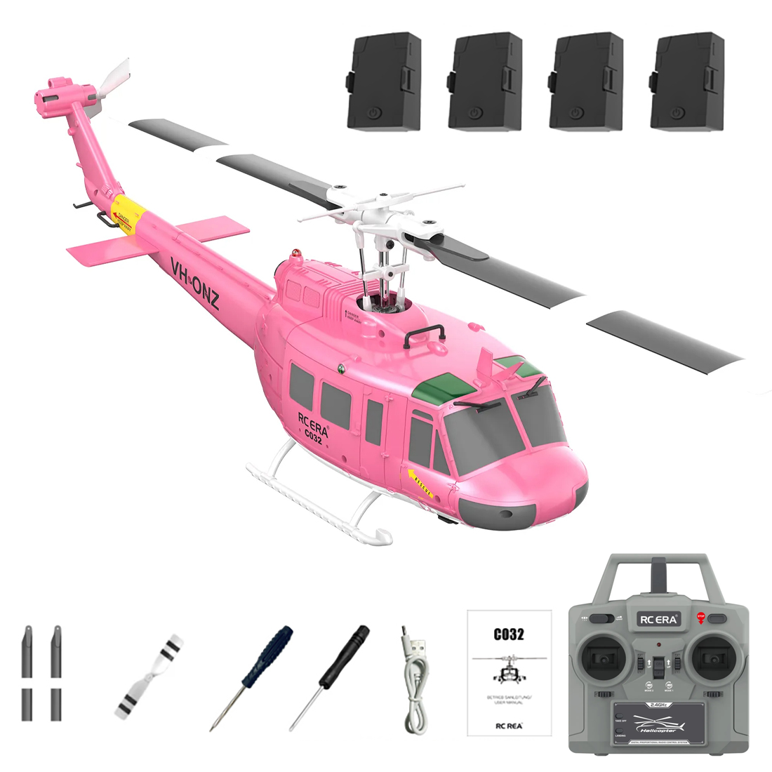 C032 6CH Brushless RC Helicopt – Drone Battery Alarm recenzja i cena