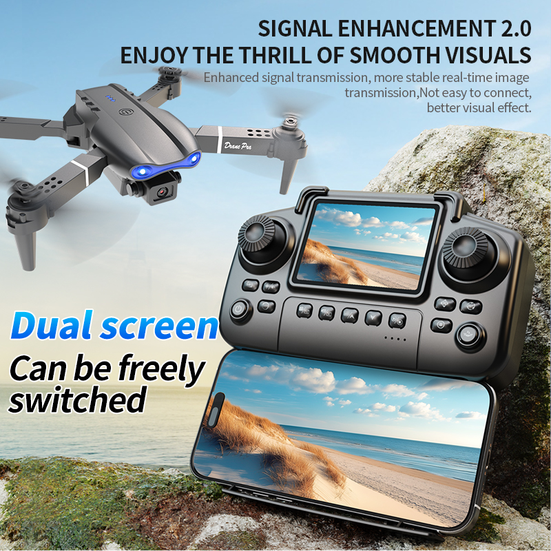 E99 PRO Drone Screen Control A – Drone Battery Box recenzja i cena