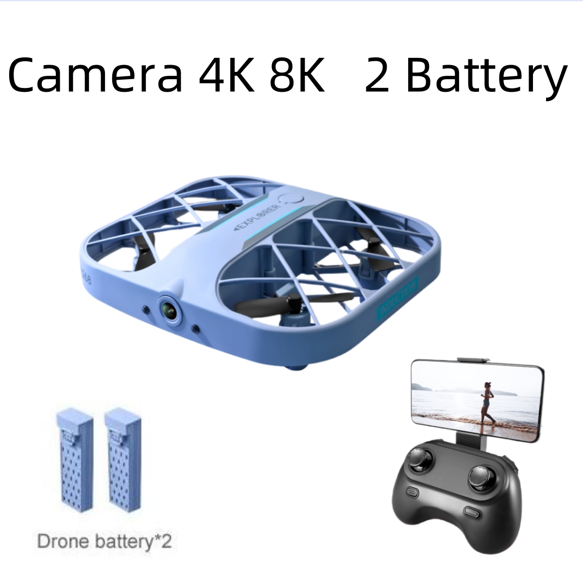 JJRC H107 FPV RC Drone with 2  – Drone Battery Box recenzja i cena